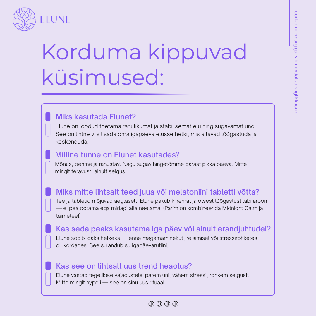 Midnight Calm Aroomiteraapiline Difuuser